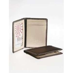  Pebbled Leather Business Card Holder: Office Products