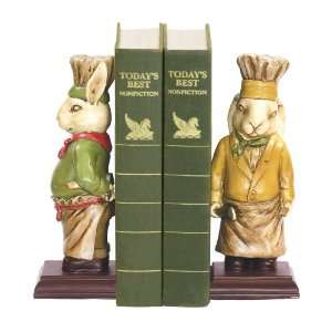   Industries 91 2799 Pair Chef Bunny Bookends Bookend