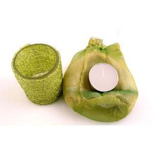  Votive Candle Gift Set   Lime Green 
