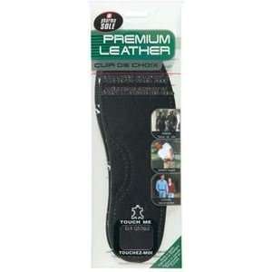   & Best Premium Leather Insole 1 Pair  Black