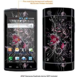  Decal Skin Sticker for AT&T Samsung Captivate case cover captivate 322