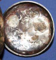 Antique Ancre Ligne Droite 23J silver pocket watch  