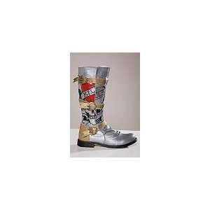  Ed Hardy By Christian Audigier Boot Woman Shoes 