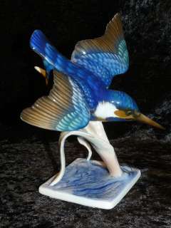 Seltene Rosenthal Figur, Eisvogel von Heidenreich. Liebevolle 