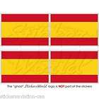spain spanish civil flag espana vinyl bumper helmet stickers decals