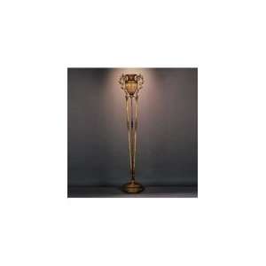 Lamps A Midsummer Nights Dream One Light Torchiere Floor Lamp in Cool 