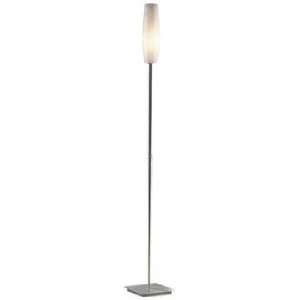  Tall Halogen Floor Lamp W/glas 2560 Sn Wsch
