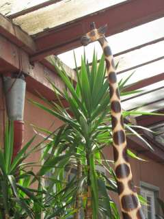 Meter Lebensgroße Giraffe Holzgiraffe Holz Fair Trade Giraffen 