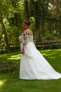 BRAUTKLEID XXL Brautmode   Hochzeitskleid Modell 2009 4 Nele 