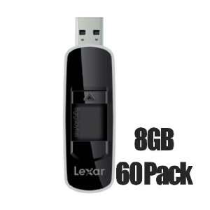  Lexar 8GB USB Flash Drive   60 pk (Bulk Pack): Computers 