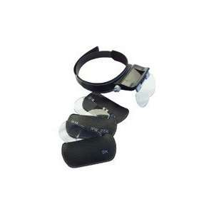  Megaview Head Loupe With 3 Interchangeable Lenses, Working 