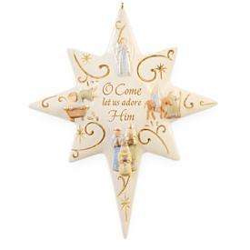 2009 Hallmark NATIVITY Faith Ornament STAR OF HOPE  