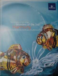   CRYSTAL HARMONY ( COLOURED ) WONDERS OF THE SEA 2005 SCS 657120  