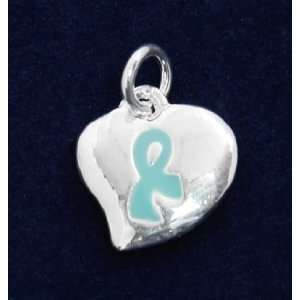  Light Blue Ribbon Charms Small (Retail): Everything Else