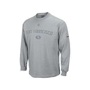 Reebok San Francisco 49ers Sideline Basic Training Long Sleeve T Shirt 