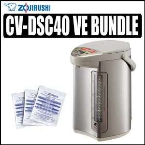 Zojirushi CV DSC40 Ve Hybrid Water Boiler and Warmer Stainless Steel W 