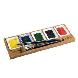  Winsor & Newton Large Pan Wooden Palette: Office Products