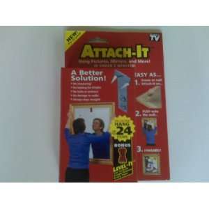  ATTACH IT Hangs Pictures, Mirrors, and More
