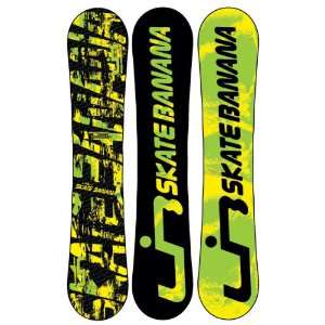  Lib Tech Skate Banana BTX Snowboard Yellow/Green 156 