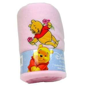  Winnie the Pooh   Room Decor   Pink Baby Fleece Blanket 