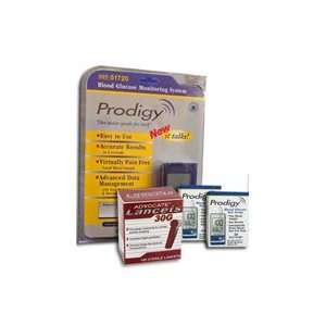  Prodigy Talking Blood Glucose Monitor Health & Personal 
