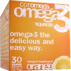  Omega3 Squeeze Orange Flavor 30 Count Health & Personal 