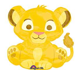 Simba Lion King Welcome Little One 25 Mylar Foil Balloon  