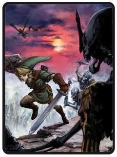 The Legend of Zelda Game Poster Fleece Throw  