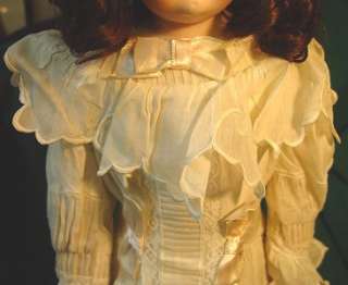 Kestner 24 Closed Mouth Porcelain Bisque Doll Tilt Head, Very Fine 