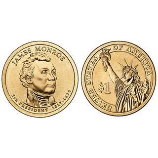 2008 D James Monroe Presidential Dollar Mint Roll JM8  