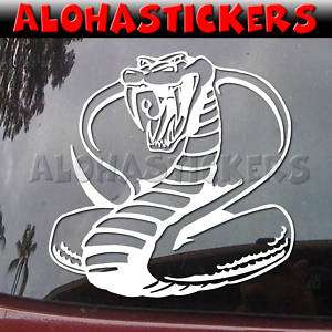 ANGRY COBRA Viper Snake Car Window Decal Sticker B6  