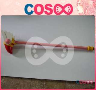 Cardcaptor Sakura◆Sakura Kinomoto magic clow wand stick Cane Cosplay 