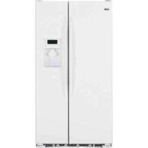 GE Profile 23.4 cu. ft. 35.75 in. Wide Side by Side Refrigerator in 