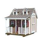    8 ft. x 9 ft. Backyard Cottage Playhouse with Porch 