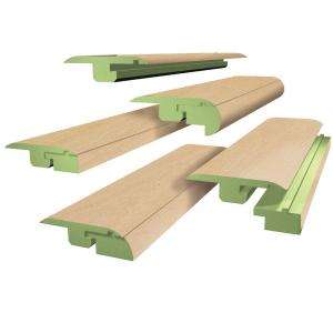 Light Beech Block 1.77 in. Wide x 47 in. L 5 in 1 Laminate FasTrim 