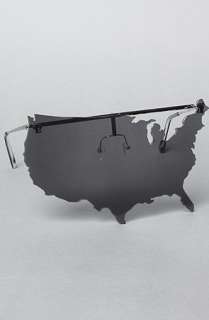 Jeremy Scott for Linda Farrow Sunglasses The USA Sunglasses in Black 