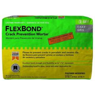 Custom Building Products FlexBond 25 lb. Crack Prevention Mortar FBG25 