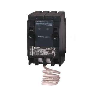 Murray 20 Amp Surge Protected Circuit Breaker MSA2020SPDP at The Home 