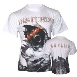 Disturbed Bandshirt Asylum Gr. M T Shirt  Sport & Freizeit