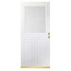    Forever 36 in. White Composite Store in Door Traditional 