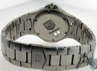 Tag Heuer Kirium 37mm Stainless Steel Automatic mens watch.  