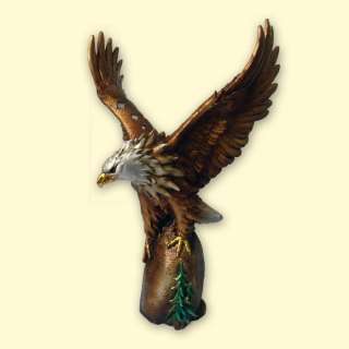 Adler Figur Polyresin Vogel Skulptur 30 cm Deko  