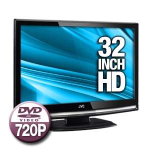 JVC LT32D200 32 LCD HDTV with DVD Combo   720p, 1366x768, 10000:1 
