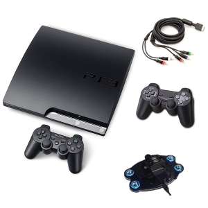 PS3 120GB Slim Bundle   Controller, Charger and more  