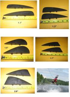 New 2 Wakeboard Fins Board Fins size 1.5  