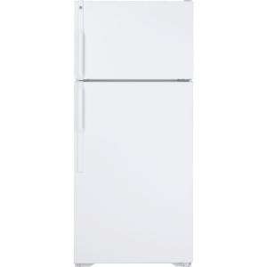 GTH17DBDWW  GE 16.5 Cu. Ft. 28 In. Wide Top Freezer Refrigerator in 