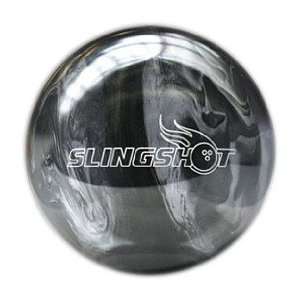 Bowlingball Brunswick Slingshot Silver Black  Sport 