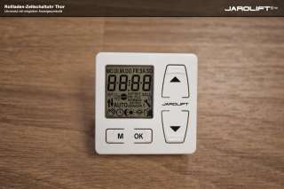 Jarolift®™ Rollladen Zeitschaltuhr Typ Thor inkl. 3,00 m Sonnen 