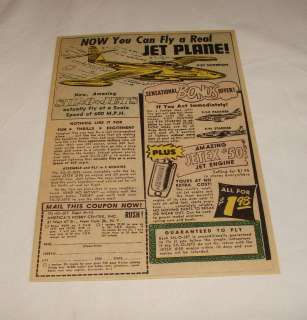 55 Sil O Jets JETEX #50 ad~F 9 F Panther,F 94 Starfire  