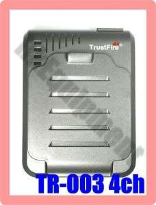 Trustfire TR 003 16340 18500 18650 4ch Battery Charger  